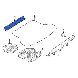 Nissan OE - Rear Trunk Trim Panel