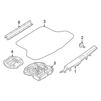 Nissan OE - Rear Body & Floor - Interior Trim (Trunk Compartment)