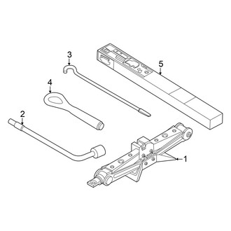 Nissan OE - Rear Body & Floor - Jack & Components