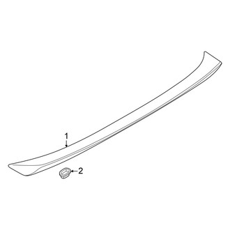 Nissan OE - Trunk Lid - Spoiler