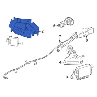 Nissan OE - Left Blind Spot Detection System Warning Sensor Bracket