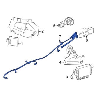 Nissan OE - Rear Parking Aid System Wiring Harness