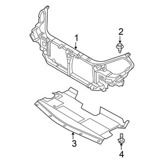 Nissan OE - Radiator Support