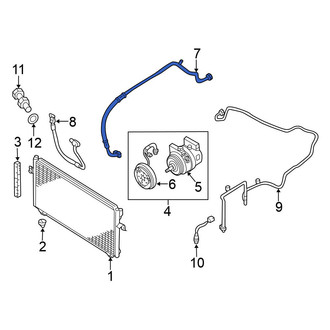 Nissan OE - A/C Hose Assembly