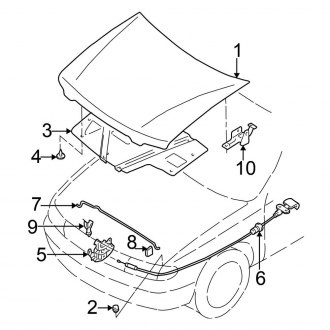 2006 Nissan Altima Oem Body Hoods — Carid.com