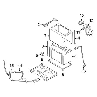 Nissan OE - Electrical - Battery