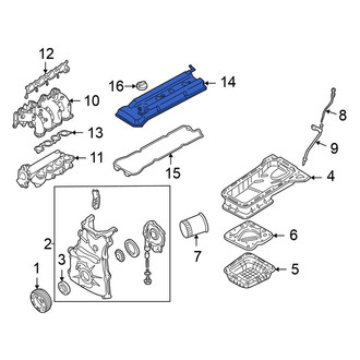 Nissan OE - Engine Valve Cover