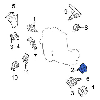 Nissan OE - Left Engine Mount