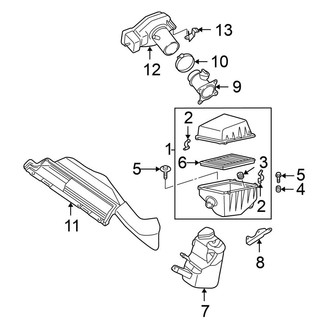 Nissan OE - Engine / Transaxle - Air Intake (3.5L)