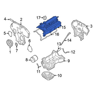 Nissan OE - Right Engine Valve Cover
