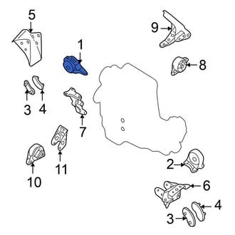 Nissan OE - Right Engine Mount
