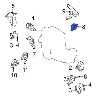 Nissan OE - Rear Engine Mount