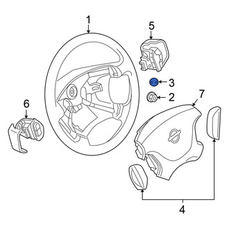 Nissan OE - Right Steering Wheel Plug