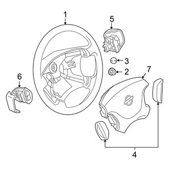 Nissan OE - Steering Wheel & Trim