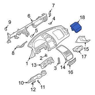 Nissan OE - Upper Instrument Panel Air Bag