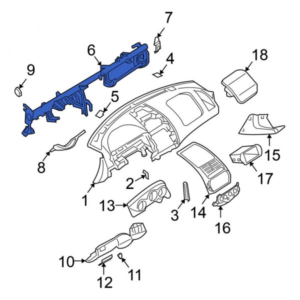 Instrument Panel Crossmember