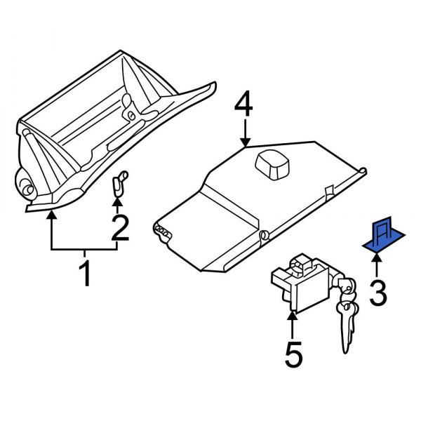 Glove Box Latch