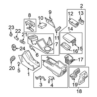 Nissan OE - Center Console