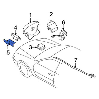 Nissan OE - Air Bag Impact Sensor Bracket