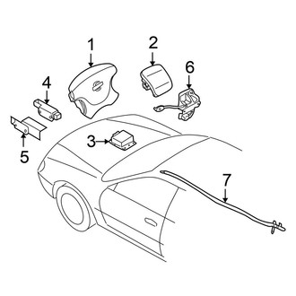 Nissan OE - Restraint Systems - Air Bag Components