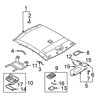 Nissan OE - Map Light Bulb