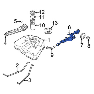 Nissan OE - Lower Fuel Tank Filler Neck