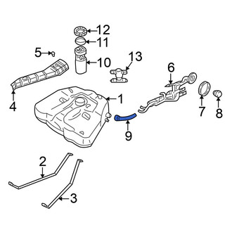 Nissan OE - Fuel Filler Hose