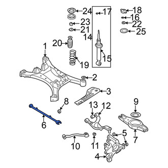 Nissan OE - Rear Suspension Track Bar