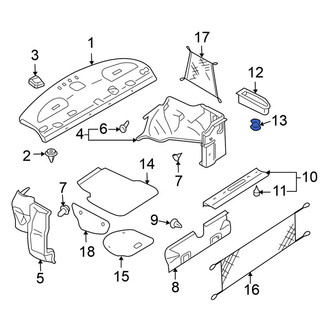 Nissan OE - Rear Tie Down Hook
