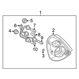 Nissan OE - Rear Lamps - Combination Lamps