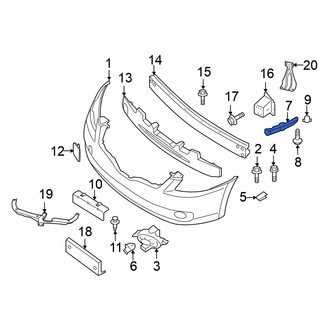 Nissan OE - Front Left Bumper Cover Bracket