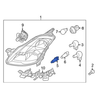 Nissan OE - Side Marker Light Bulb