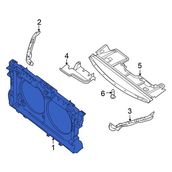 Radiator Support Panel