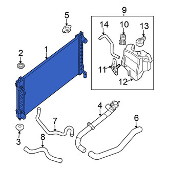 Nissan OE - Radiator