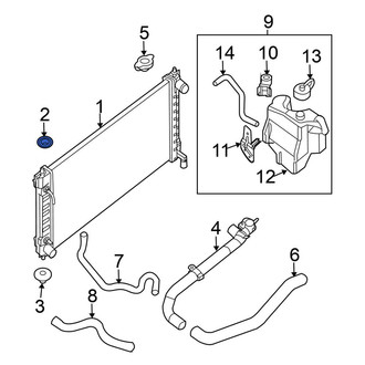Nissan OE - Radiator Mount Bracket