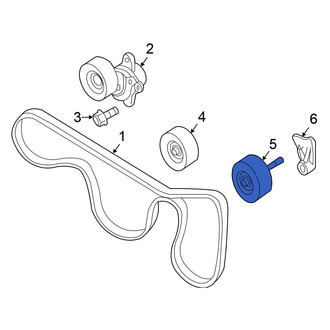 Nissan OE - Right Accessory Drive Belt Idler Pulley