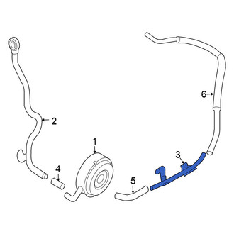 Nissan OE - Engine Oil Cooler Line