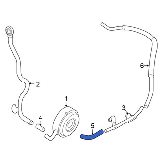 Nissan OE - Engine Oil Cooler Line