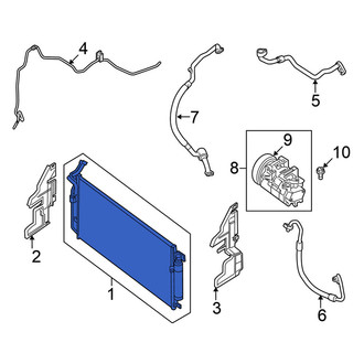 Nissan OE - A/C Condenser