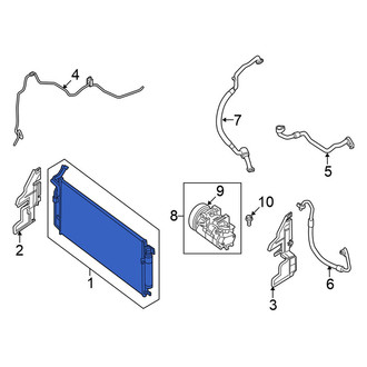 Nissan OE - A/C Condenser
