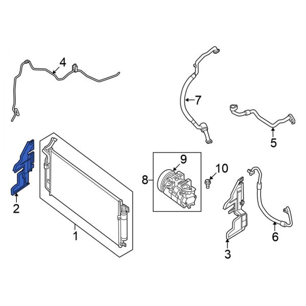 A/C Condenser Seal