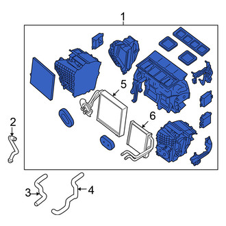 Nissan OE - HVAC Unit Case Assembly