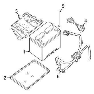 Nissan OE - Electrical - Battery (Sedan)