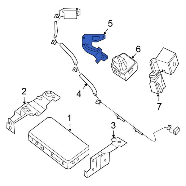 Mobile Phone Antenna Bracket