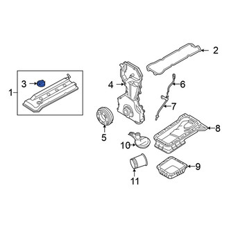 Nissan OE - Engine Oil Filler Cap