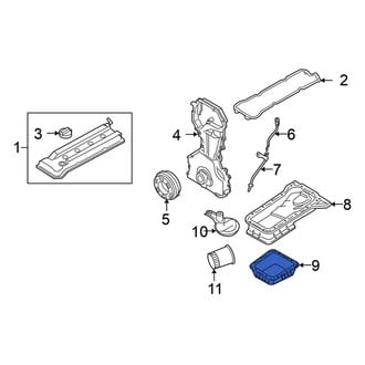 Nissan OE - Lower Engine Oil Pan