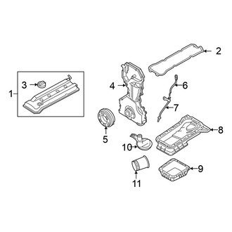 Nissan OE - Engine / Transaxle - Engine Parts (Sedan 2.5L)