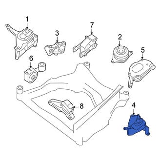 Nissan OE - Left Engine Mount Bracket