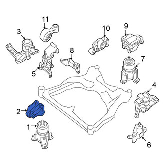 Nissan OE - Front Engine Mount Bracket
