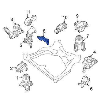 Nissan OE - Automatic Transmission Mount Bracket